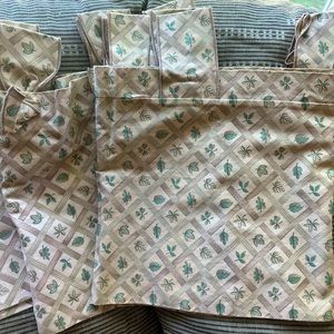 Longaberger Valances set of 3